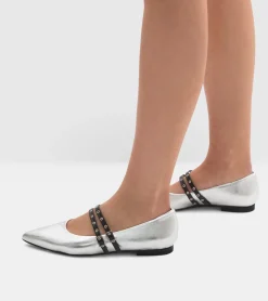 BALLERINE LAMINATE ARGENTO