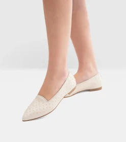 BALLERINE PELLE AVORIO