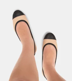 BALLERINE PELLE BEIGE