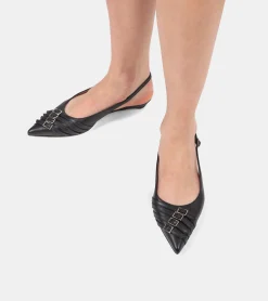 BALLERINE PELLE NERO