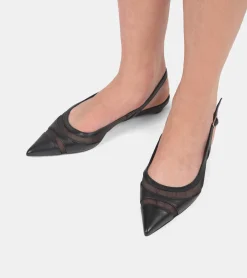 BALLERINE PELLE NERO