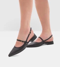BALLERINE PELLE NERO