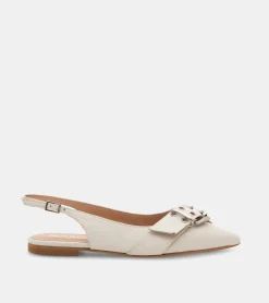 BALLERINE PELLE OFF WHITE