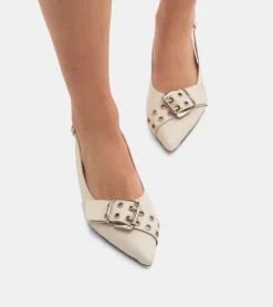 BALLERINE PELLE OFF WHITE