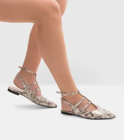 BALLERINE PELLE PITONATA