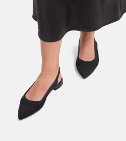 BALLERINE TESSUTO NERE