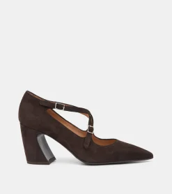 DÉCOLLETÉ CAMOSCIO TESTA DI MORO