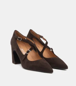 DÉCOLLETÉ CAMOSCIO TESTA DI MORO