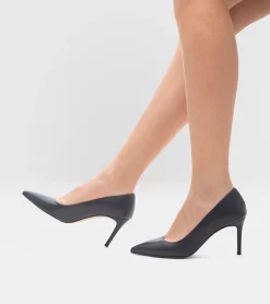 DÉCOLLETÉ PELLE BLU