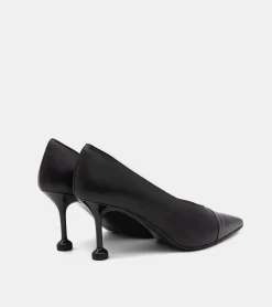 DÉCOLLETÉ PELLE NERO