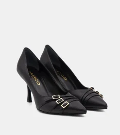 DÉCOLLETÉ PELLE NERO