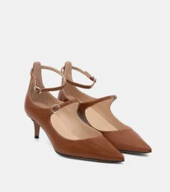 DÉCOLLETÉ VERNICE CUOIO