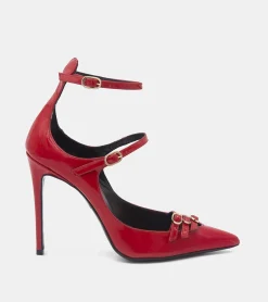 DÉCOLLETÉ VERNICE ROSSO