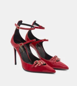 DÉCOLLETÉ VERNICE ROSSO