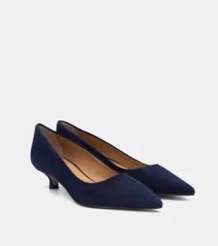 DECOLLETE CAMOSCIO ABISSO