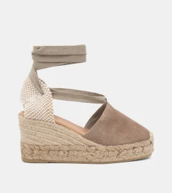 ESPADRILLAS CAMOSCIO MARRONE