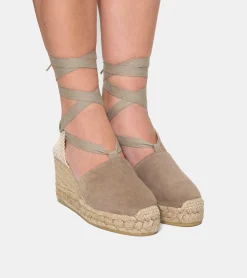 ESPADRILLAS CAMOSCIO MARRONE