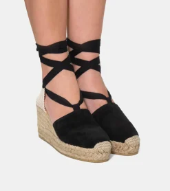 ESPADRILLAS CAMOSCIO NERO