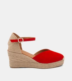 ESPADRILLAS CAMOSCIO ROSSO