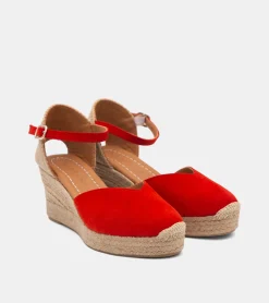 ESPADRILLAS CAMOSCIO ROSSO