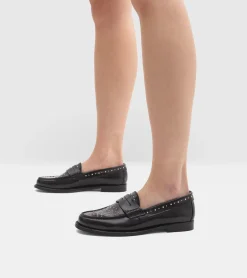 MOCASSINI ABRASIVATO NERO