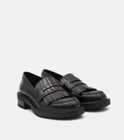 MOCASSINI ABRASIVATO NERO