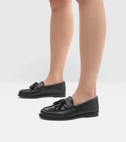 MOCASSINI ABRASIVATO NERO