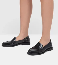 MOCASSINI ABRASIVATO NERO