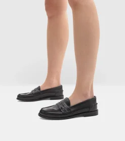 MOCASSINI ABRASIVATO NERO