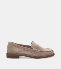 MOCASSINI CAMOSCIO BEIGE