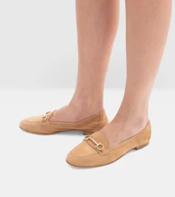 MOCASSINI CAMOSCIO CAMEL