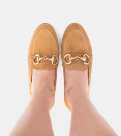 MOCASSINI CAMOSCIO SELLA