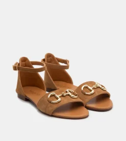 SANDALI CAMOSCIO SELLA