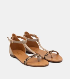 SANDALI CAVALLINO BEIGE