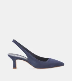 SLINGBACK CAMOSCIO BLU