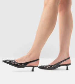 SLINGBACK NAPLAK NERO