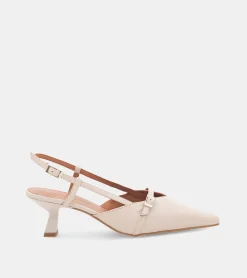 SLINGBACK PELLE AVORIO