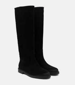 STIVALI CAMOSCIO NERO