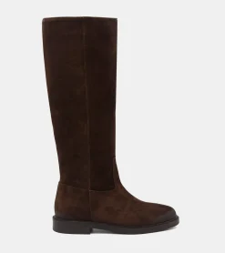 STIVALI CAMOSCIO TESTA DI MORO