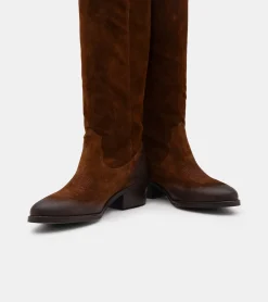 TEXANI CAMOSCIO TABACCO