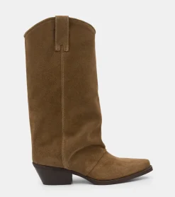 TEXANI CAMOSCIO TAUPE