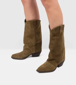 TEXANI CAMOSCIO TAUPE