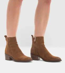 TRONCHETTI CAMOSCIO CUOIO