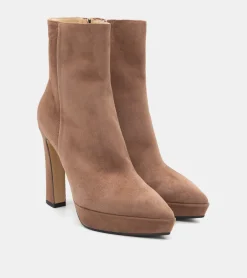 TRONCHETTI CAMOSCIO MARRONE