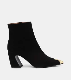 TRONCHETTI CAMOSCIO NERO