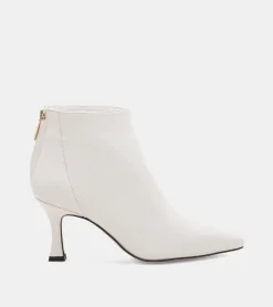 TRONCHETTI PELLE BIANCO