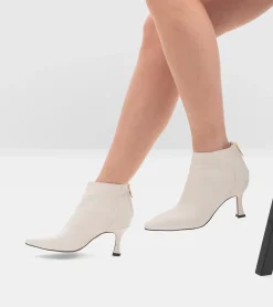 TRONCHETTI PELLE BIANCO