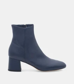 TRONCHETTI PELLE BLU