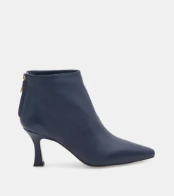 TRONCHETTI PELLE BLU