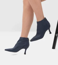 TRONCHETTI PELLE BLU